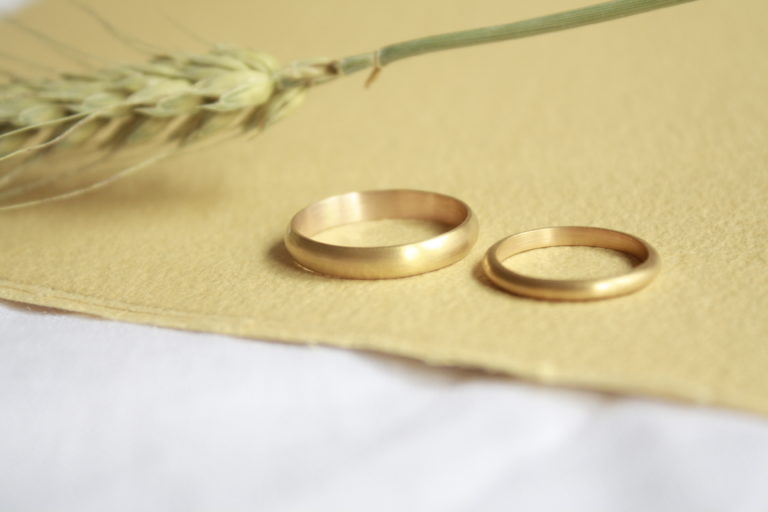 Alianzas boda de oro clásicas