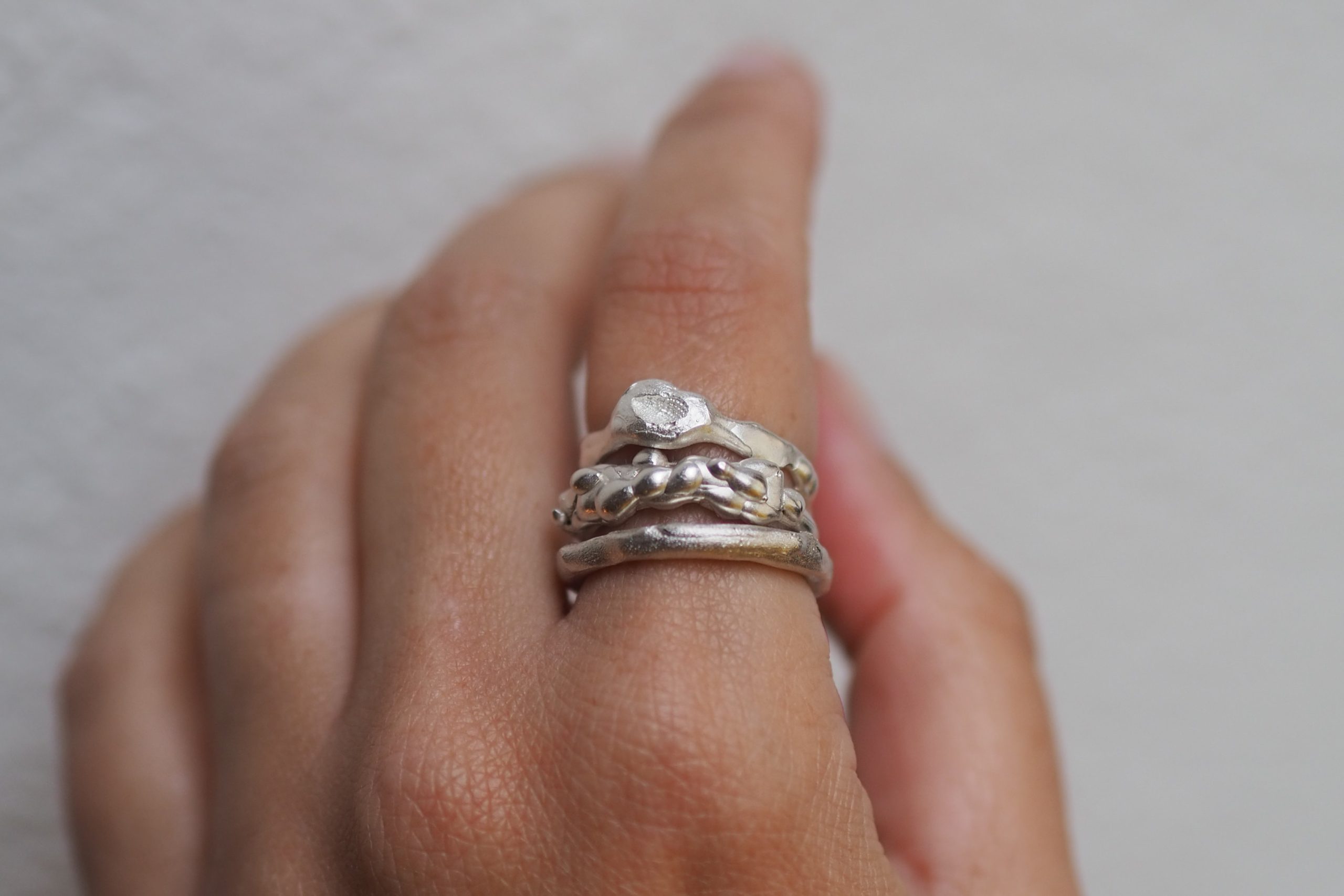 TALLER DE ANILLO DE PLATA (cera perdida)